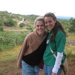 Dr. Felton and a friend at the Honduras Dental Mission in 2011