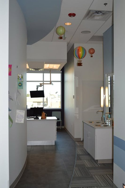 Office hallway at {PRACTICE_NAME}